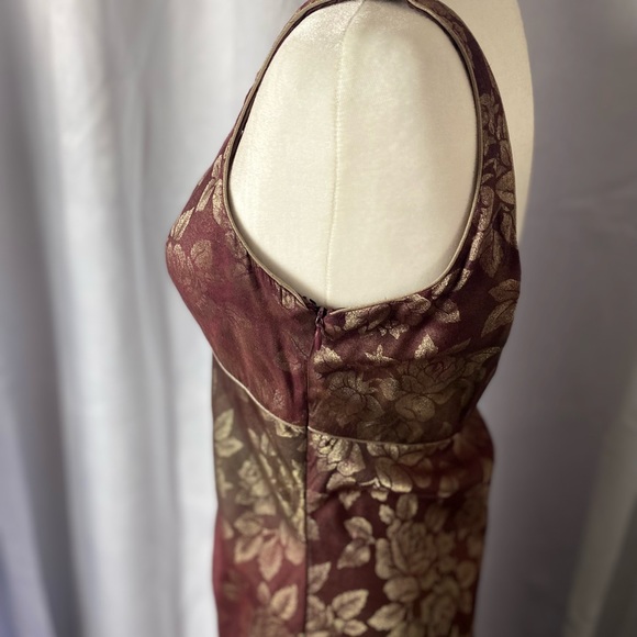 CYNTHIA ROWLEY full length cocktail dress. - Picture 8 of 11